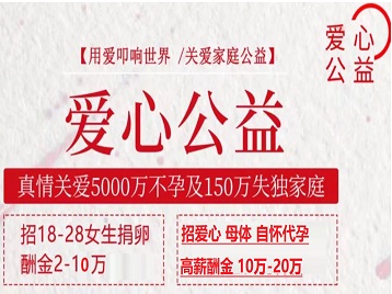 色达捐卵助孕生子 爱心志愿者招募